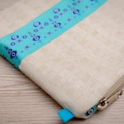 Silk handmade pouch beige _Armonia_.6-min