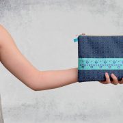 Silk handmade pouch blue _Andromahi_.3-min