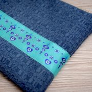 Silk handmade pouch blue _Andromahi_.7-min